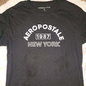 Black Aeropostale shirt size medium
